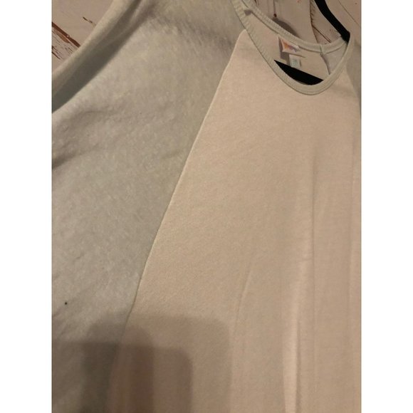 Lularoe Randy 2xl mint and white - Picture 2 of 5